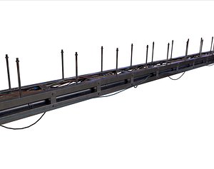 Cable trays 3D model