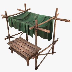 Military Tent Market Stall
