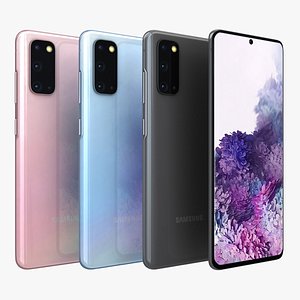 samsung galaxy s20 color 3D model