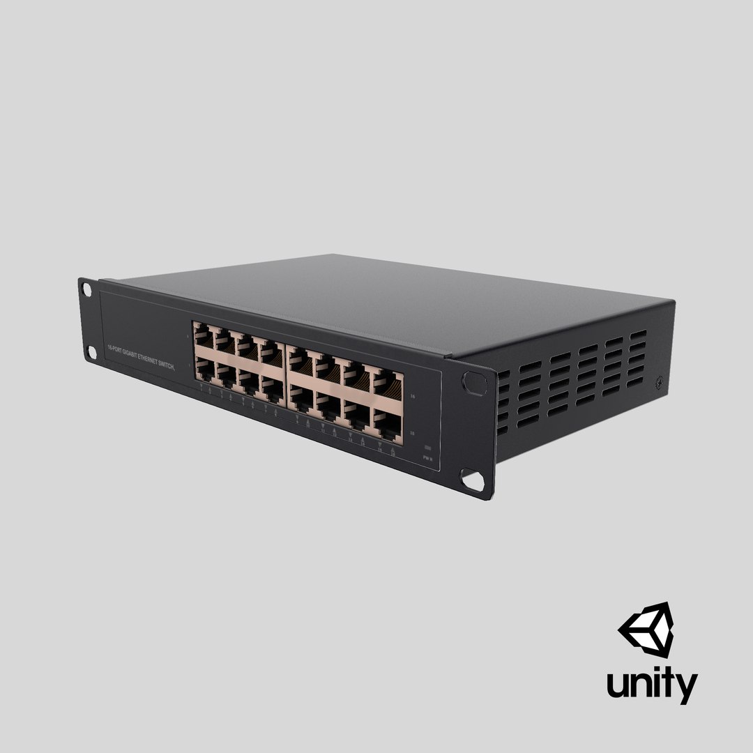 Desktop Network Switch 16 Ports Blue 3D model https://p.turbosquid.com/ts-thumb/bW/f5eyI9/A1/stemcell_unity_render/png/1719415680/1920x1080/fit_q87/274585cd624f346ee26d46c526e9673813b922cf/stemcell_unity_render.jpg