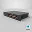 Desktop Network Switch 16 Ports Blue