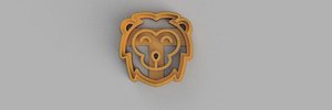 LION COOKIE CUTTER 3D