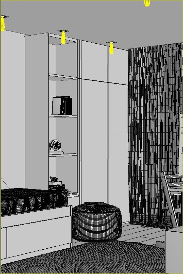3D Nursery Interior Design Scene - TurboSquid 1499015