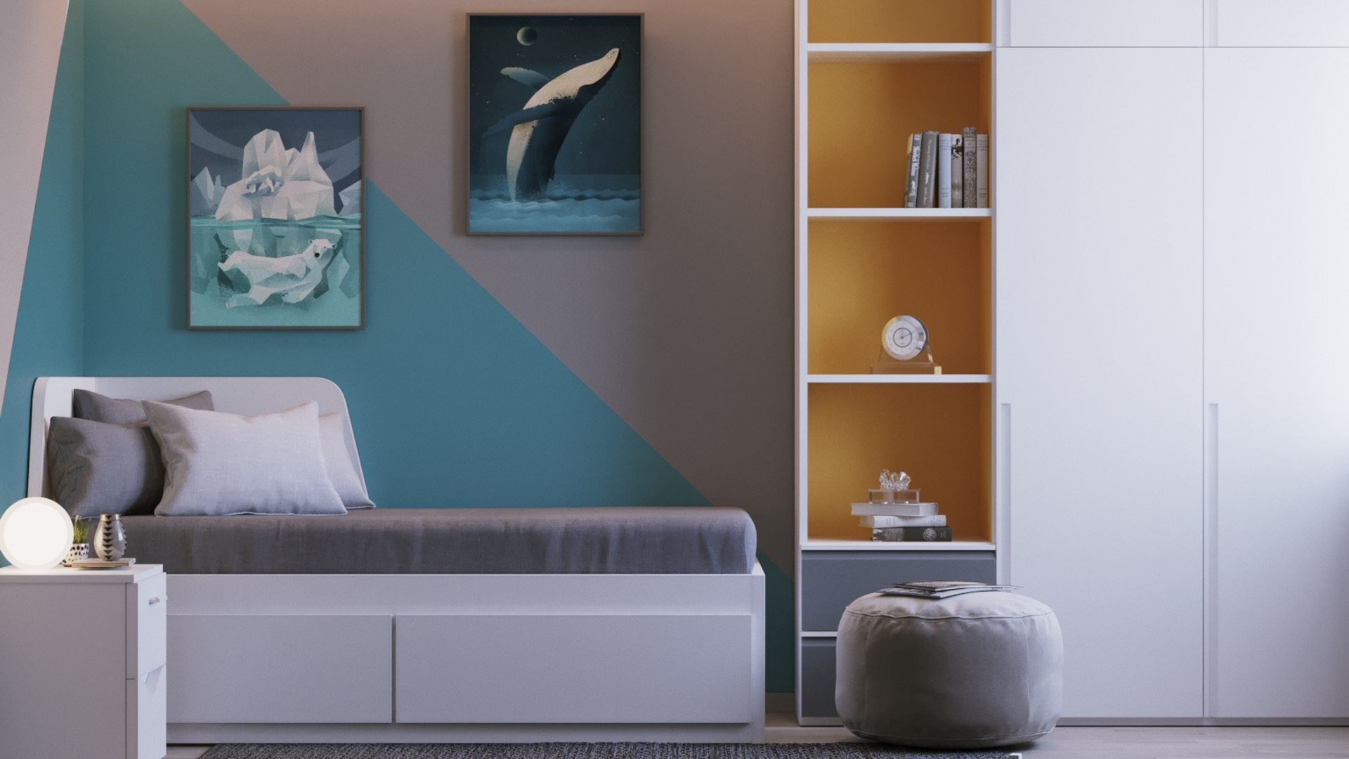 3D Nursery Interior Design Scene - TurboSquid 1499015
