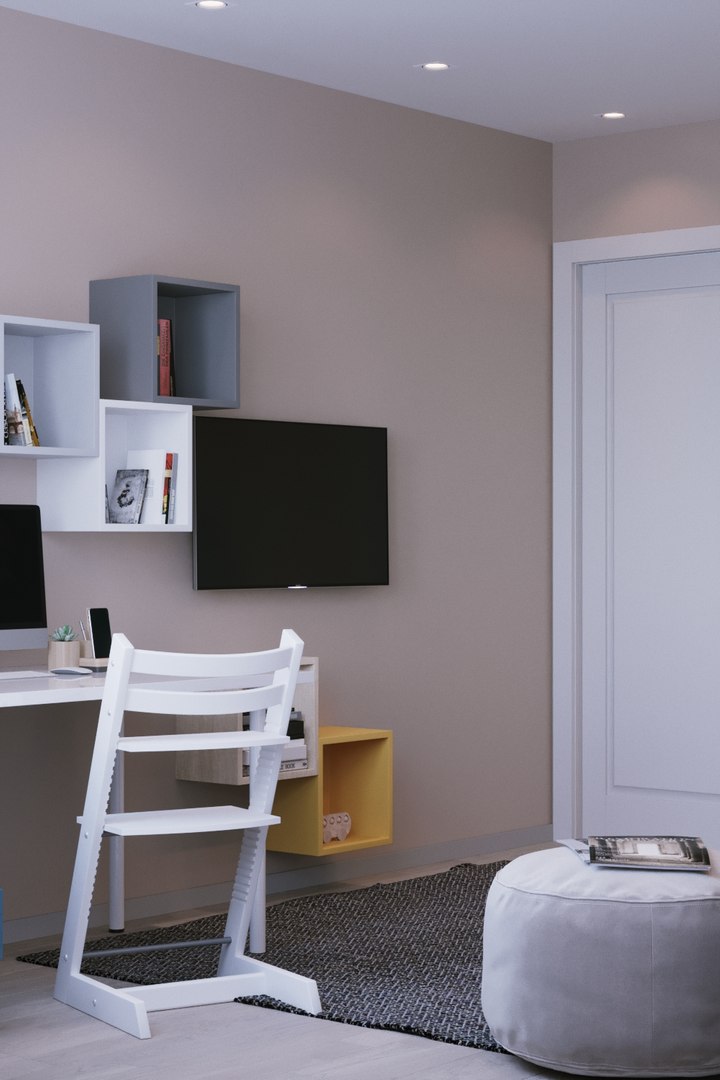 3D Nursery Interior Design Scene - TurboSquid 1499015