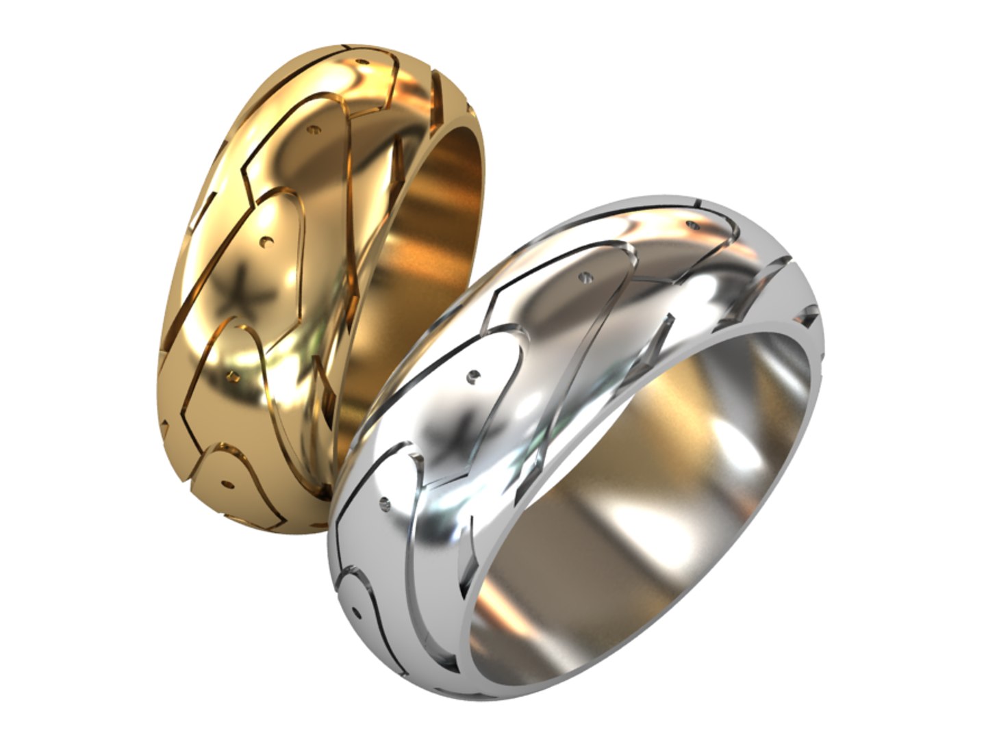 3d Wedding Ring Model