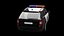 Modern Police Estate Patrol Car