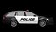Modern Police Estate Patrol Car