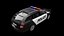 Modern Police Estate Patrol Car