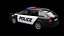 Modern Police Estate Patrol Car