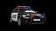 Modern Police Estate Patrol Car