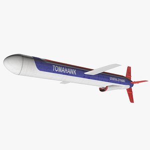3d missile model