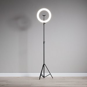 3D LED Ring Light model