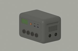 3D Power Station model