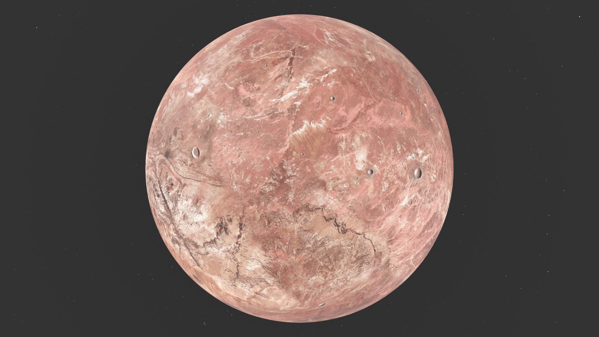 3D Dwarf Planet Makemake - TurboSquid 1727339