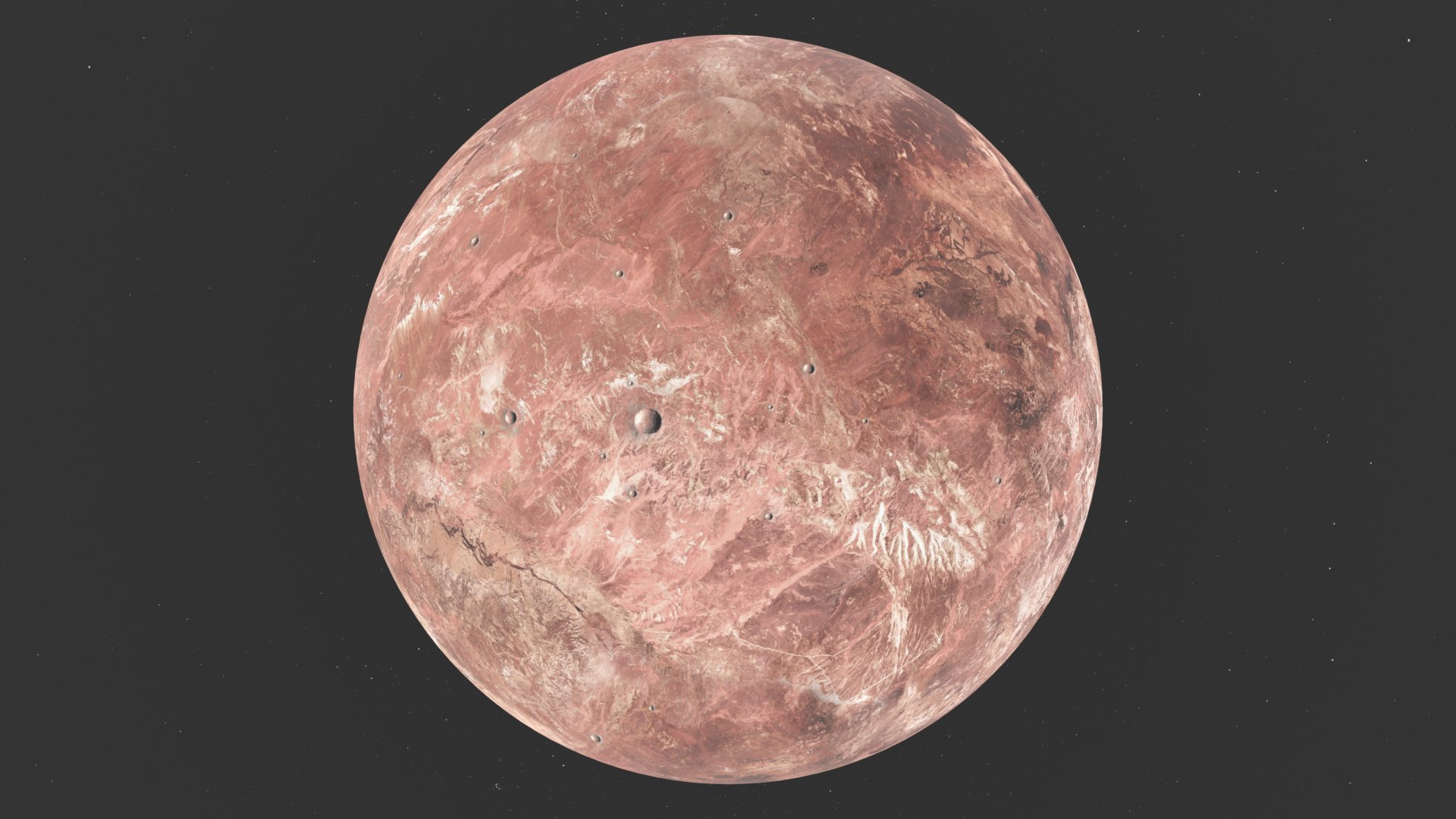3D Dwarf Planet Makemake - TurboSquid 1727339