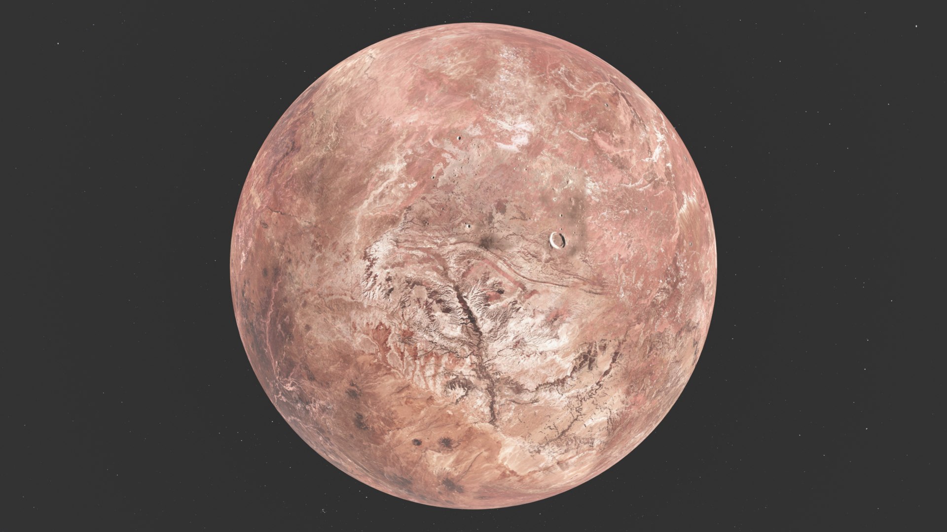 3D Dwarf Planet Makemake - TurboSquid 1727339