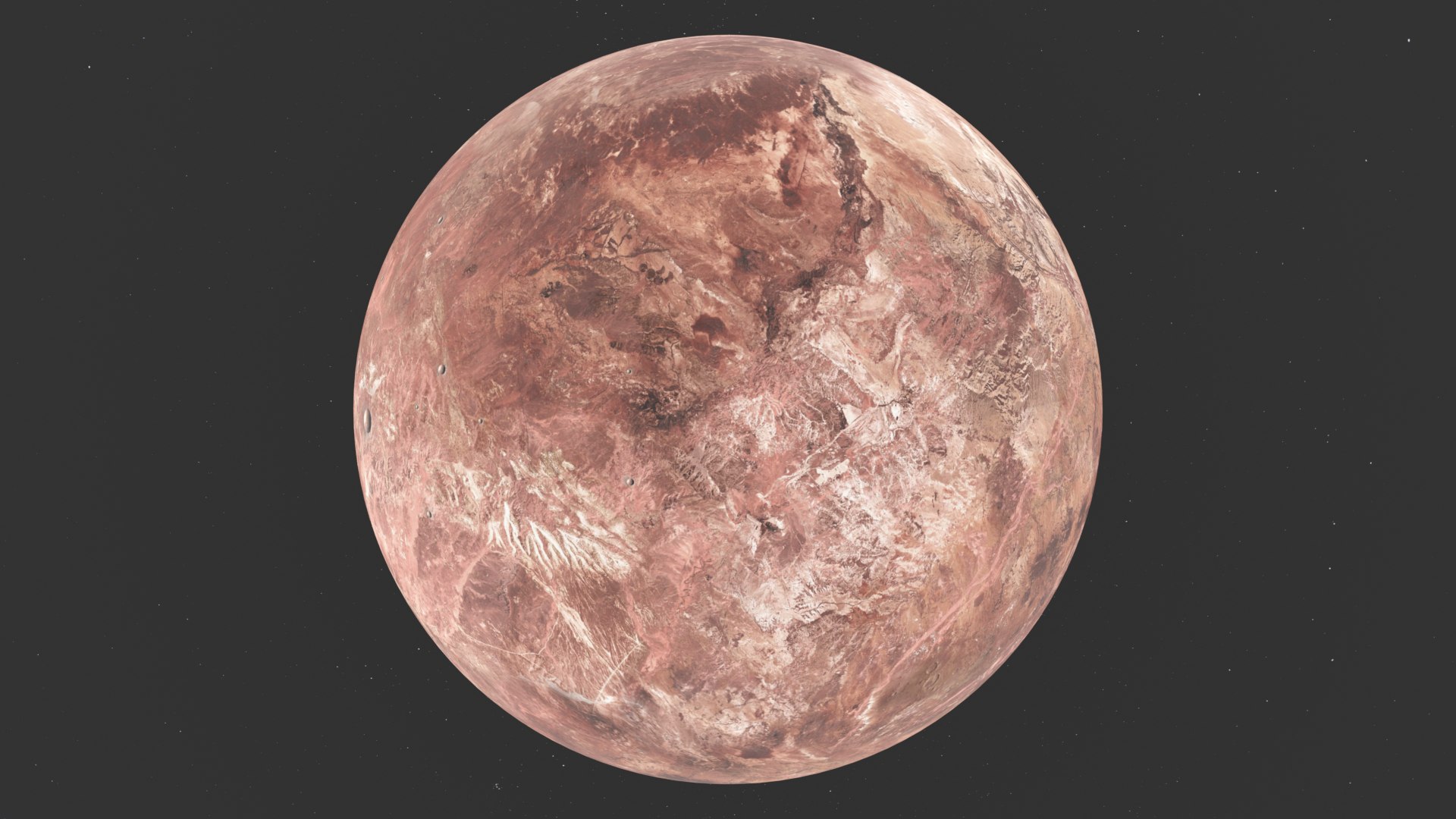 3D Dwarf Planet Makemake - TurboSquid 1727339