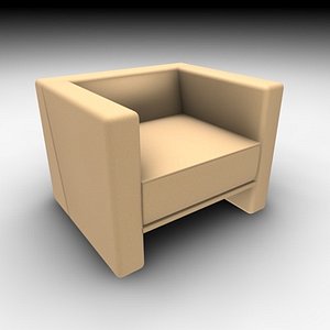 chair modern style 3d c4d