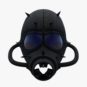 Steampunk Mask 05 3D model