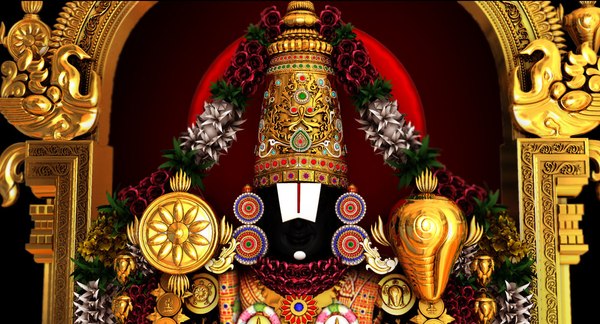 thirupathi venkateswara srinivasa balaji 3D model