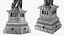 Statue of Liberty Silver Figurine