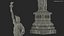 Statue of Liberty Silver Figurine