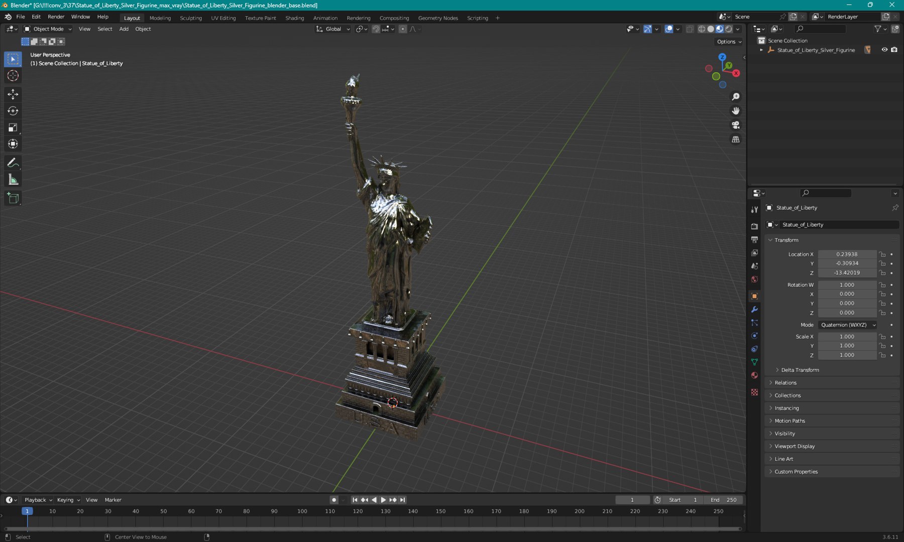 Statue of Liberty Silver Figurine model https://p.turbosquid.com/ts-thumb/bX/8mJvqe/uo/statue_of_liberty_silver_figurine_1003/jpg/1739476738/1920x1080/fit_q87/1166052457a67efc1c1e754e71dbac625c9acf24/statue_of_liberty_silver_figurine_1003.jpg