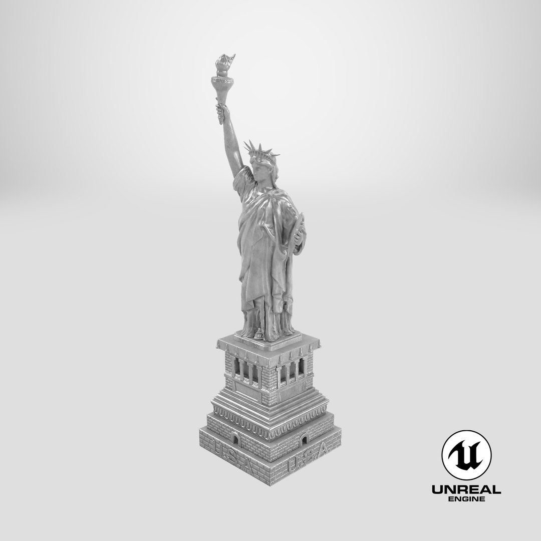Statue of Liberty Silver Figurine model https://p.turbosquid.com/ts-thumb/bX/8mJvqe/vU/stemcell_unreal_render/png/1743800480/1920x1080/fit_q87/ce3a5a76975c7afbc68eb9f8e904e6bb16070a40/stemcell_unreal_render.jpg