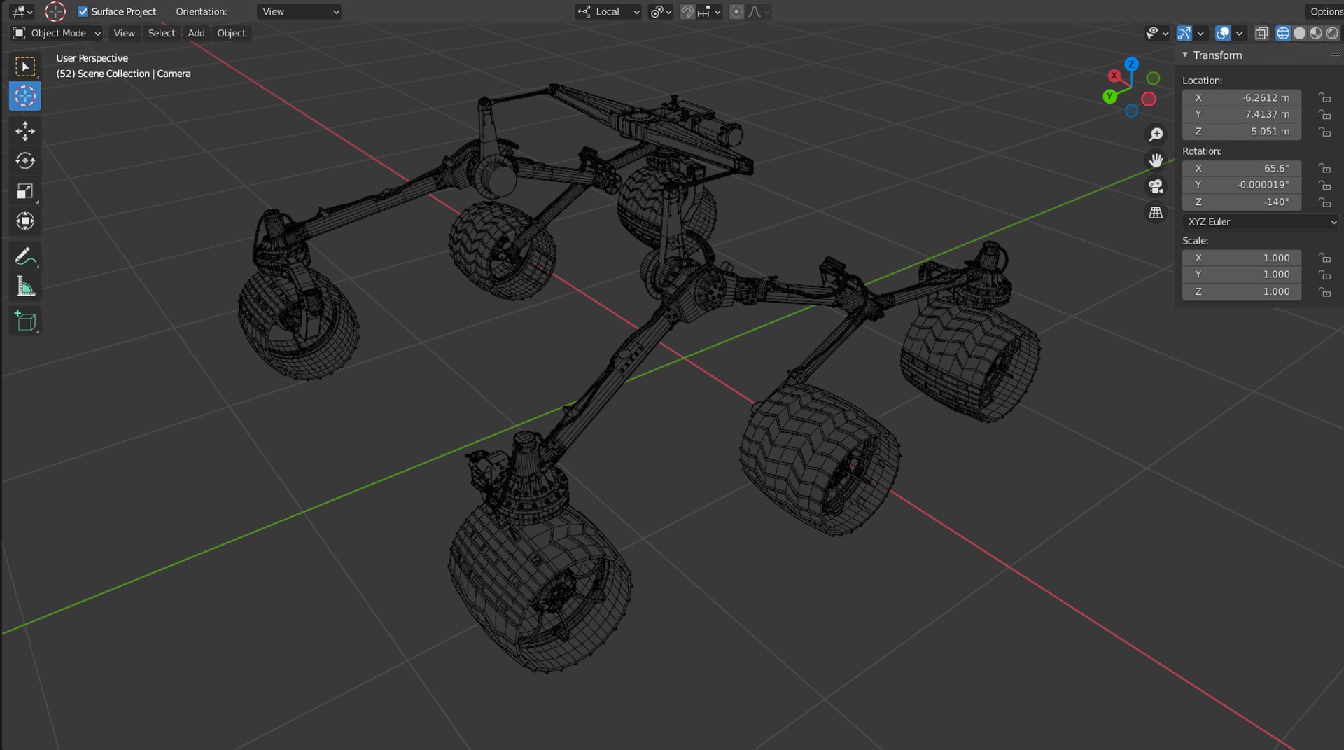Curiosity rover 3D - TurboSquid 1788771