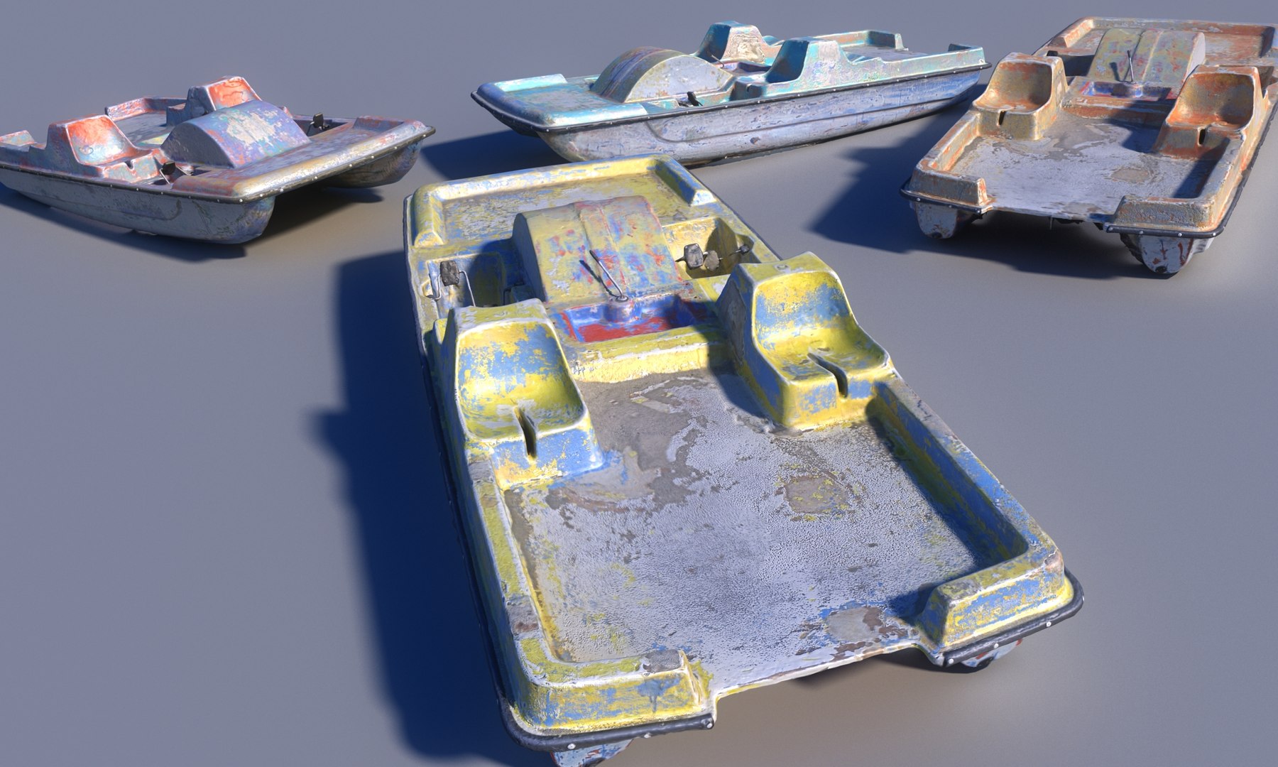 Pedalo Pack model https://p.turbosquid.com/ts-thumb/bX/CUnR0w/Q4/334255/jpg/1623180295/1920x1080/fit_q87/87d0482445c959605e8f18f9a75bd6fa830f1c0f/334255.jpg