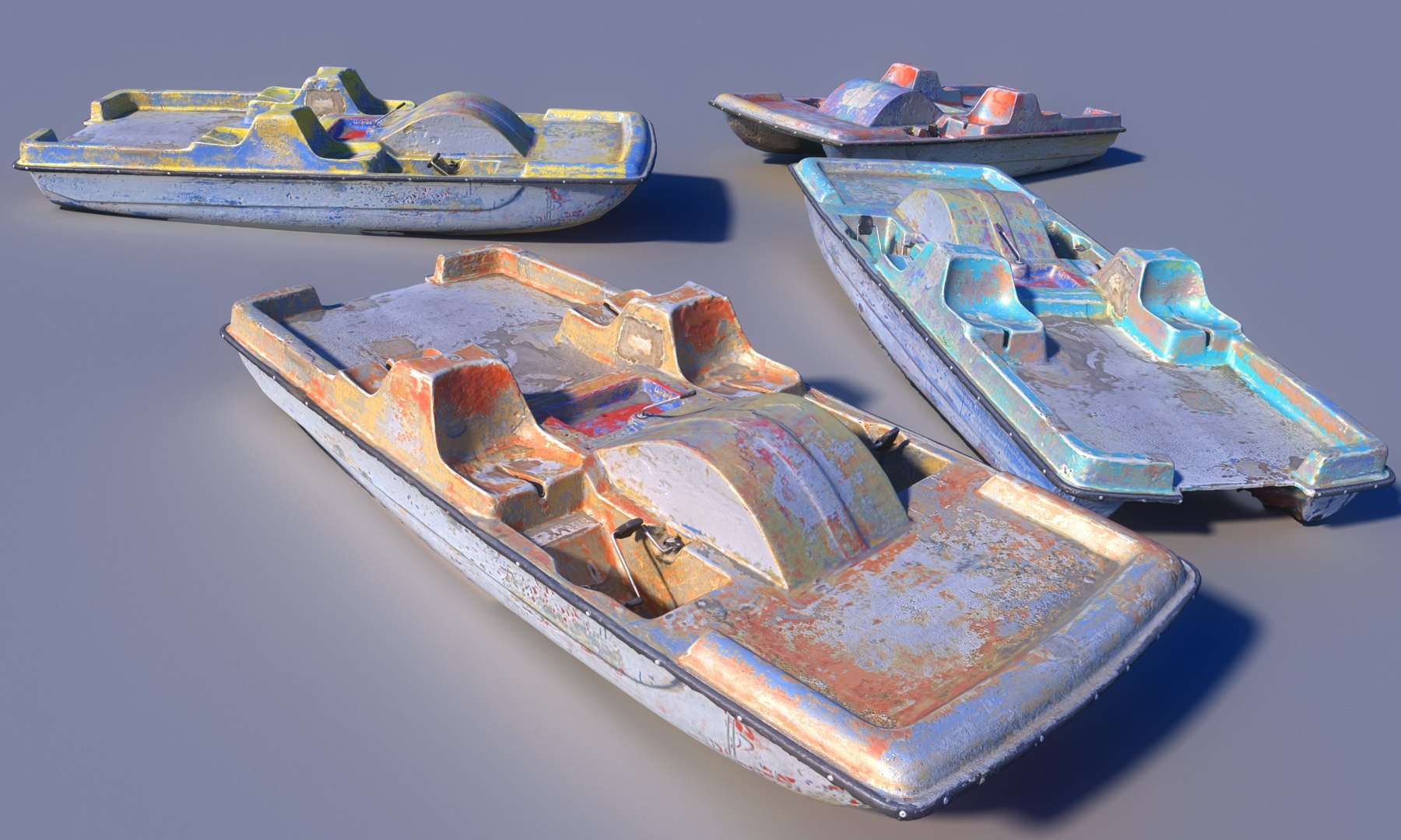 Pedalo Pack model https://p.turbosquid.com/ts-thumb/bX/CUnR0w/iw/767888/jpg/1623180295/1920x1080/fit_q87/98b4195c9eedf28b38b00c361a969694a5e3c614/767888.jpg