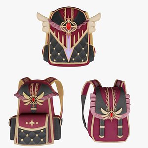 3D Bag 3x Lady Butterfly Backpack