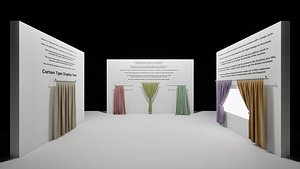3D model Curtain Pack