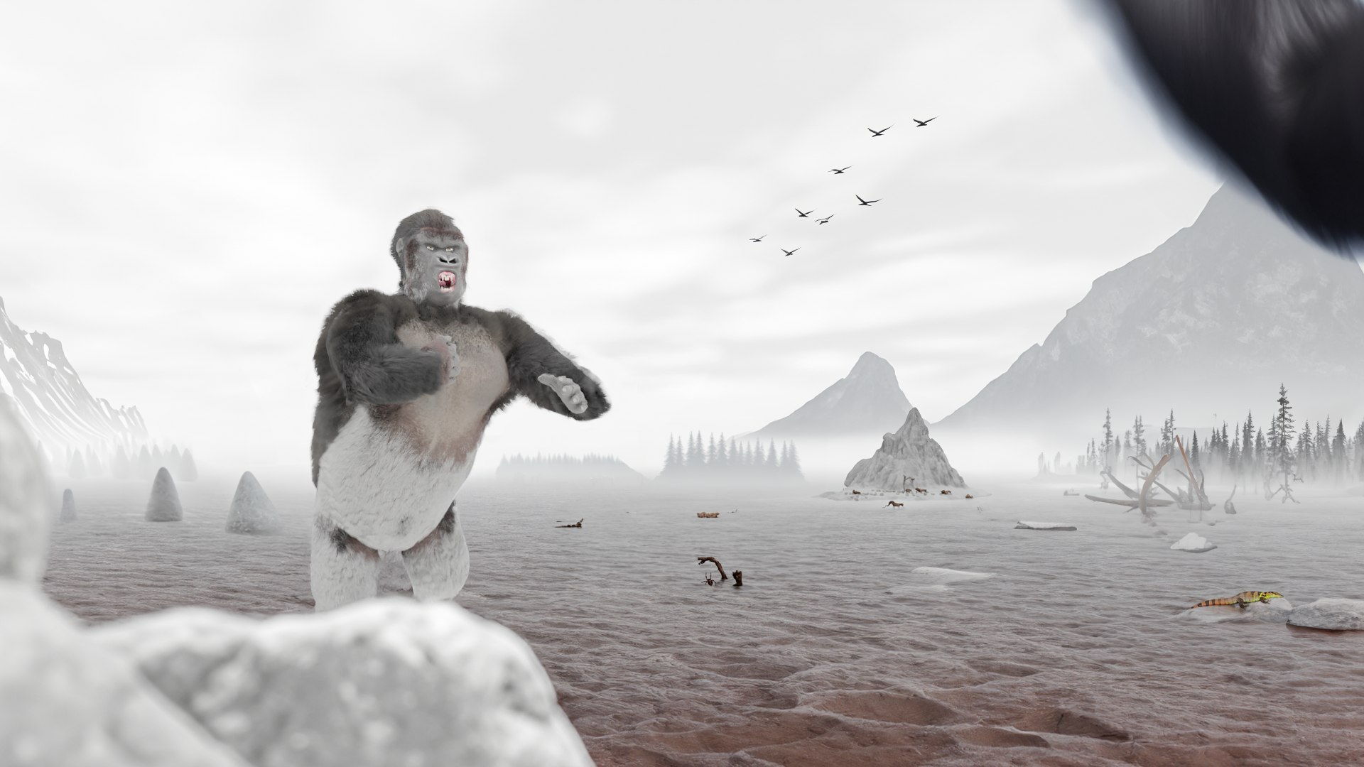 Free 3D Gorilla - TurboSquid 2210357