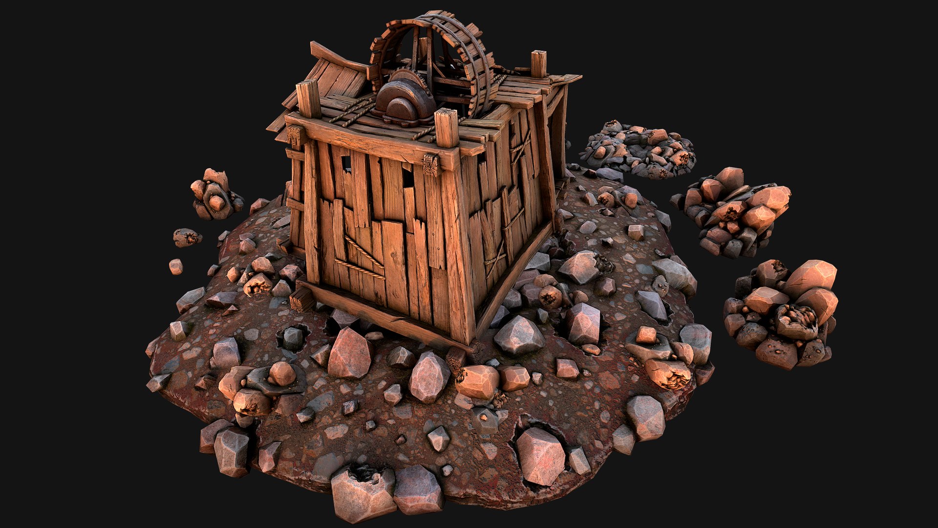 Medieval Copper Ore Mine 3D https://p.turbosquid.com/ts-thumb/bX/OsAjcd/3v/aaminewithcopperoreimg8/png/1739973188/1920x1080/fit_q87/60be9620420d1a3447fb545362f4cafe1ebc07f4/aaminewithcopperoreimg8.jpg