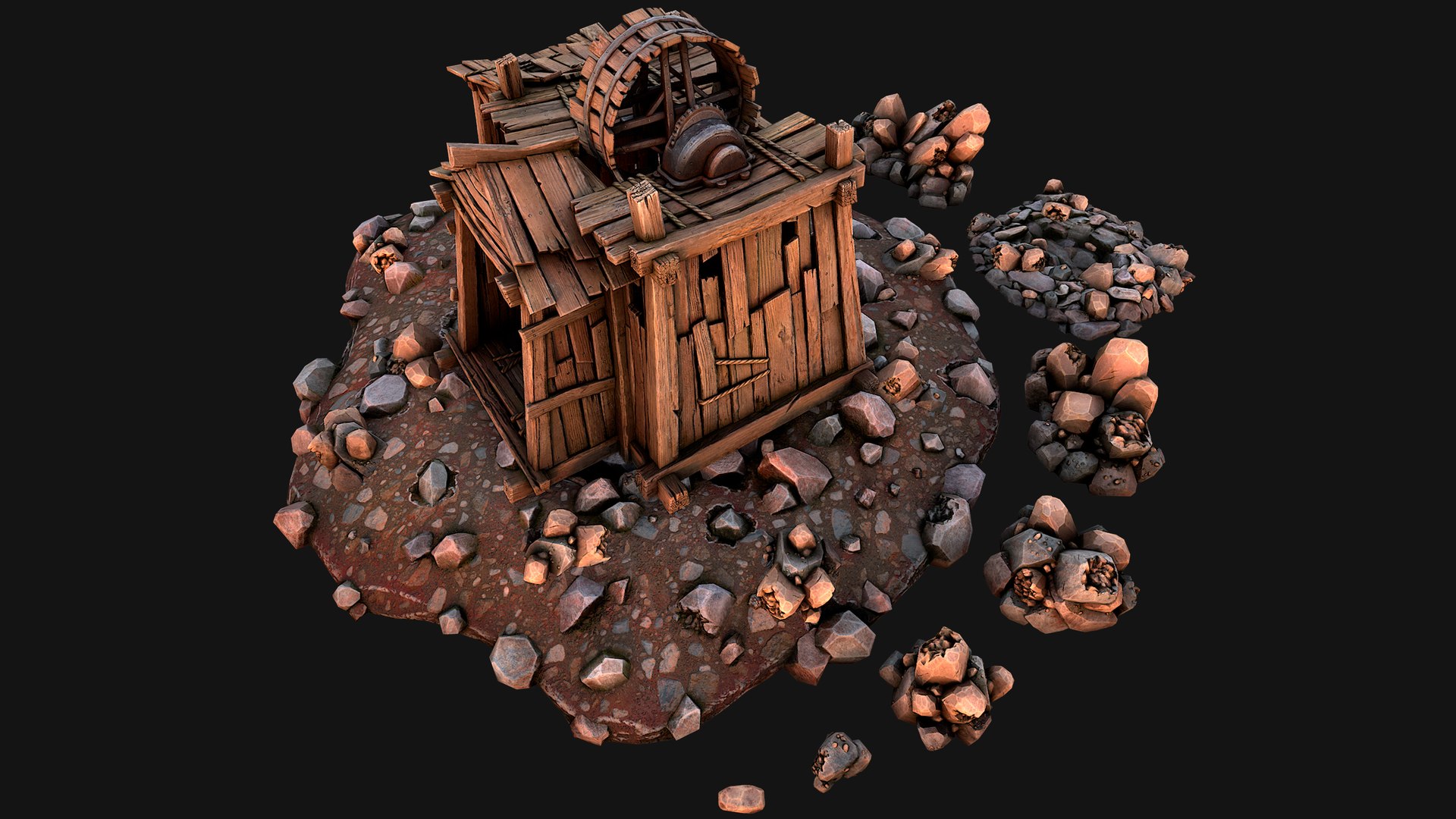 Medieval Copper Ore Mine 3D https://p.turbosquid.com/ts-thumb/bX/OsAjcd/FB/aaminewithcopperoreimg6/png/1739973192/1920x1080/fit_q87/12bf4880a46a40e1d3e5513ec72c82ac710c5f18/aaminewithcopperoreimg6.jpg