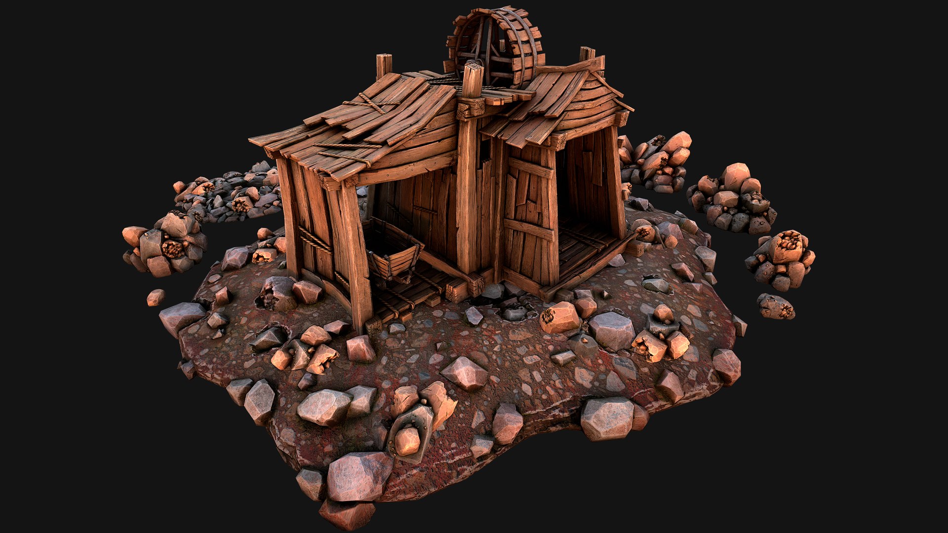 Medieval Copper Ore Mine 3D https://p.turbosquid.com/ts-thumb/bX/OsAjcd/tX/aaminewithcopperoreimg1/png/1739973124/1920x1080/fit_q87/70f9965ab7160d15f74bdbaf1b7fcf4b51d2d63e/aaminewithcopperoreimg1.jpg