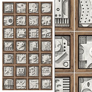 3D model Stone decor n242a