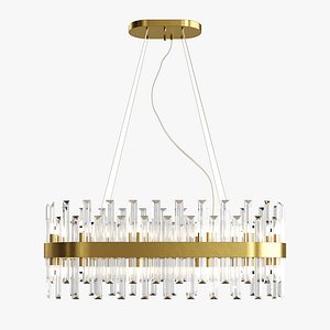 Grace 20L Oval Chandelier