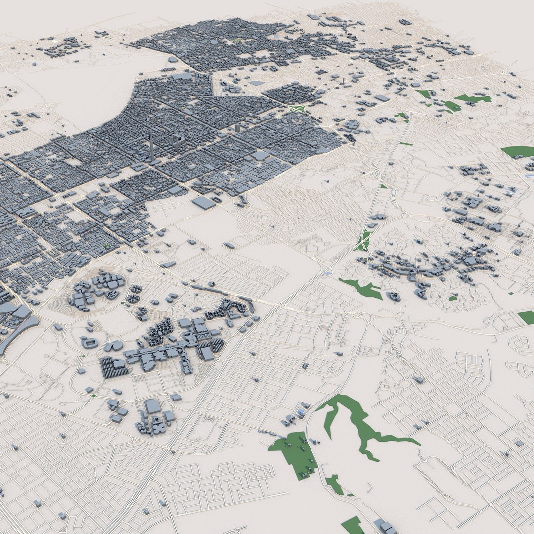 Riyadh City Saudi Arabia Model - TurboSquid 2299015