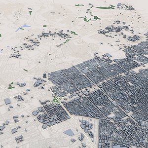 Riyadh City Saudi Arabia model