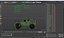 Camión militar Oshkosh L-ATV verde, preparado para Cinema 4D.