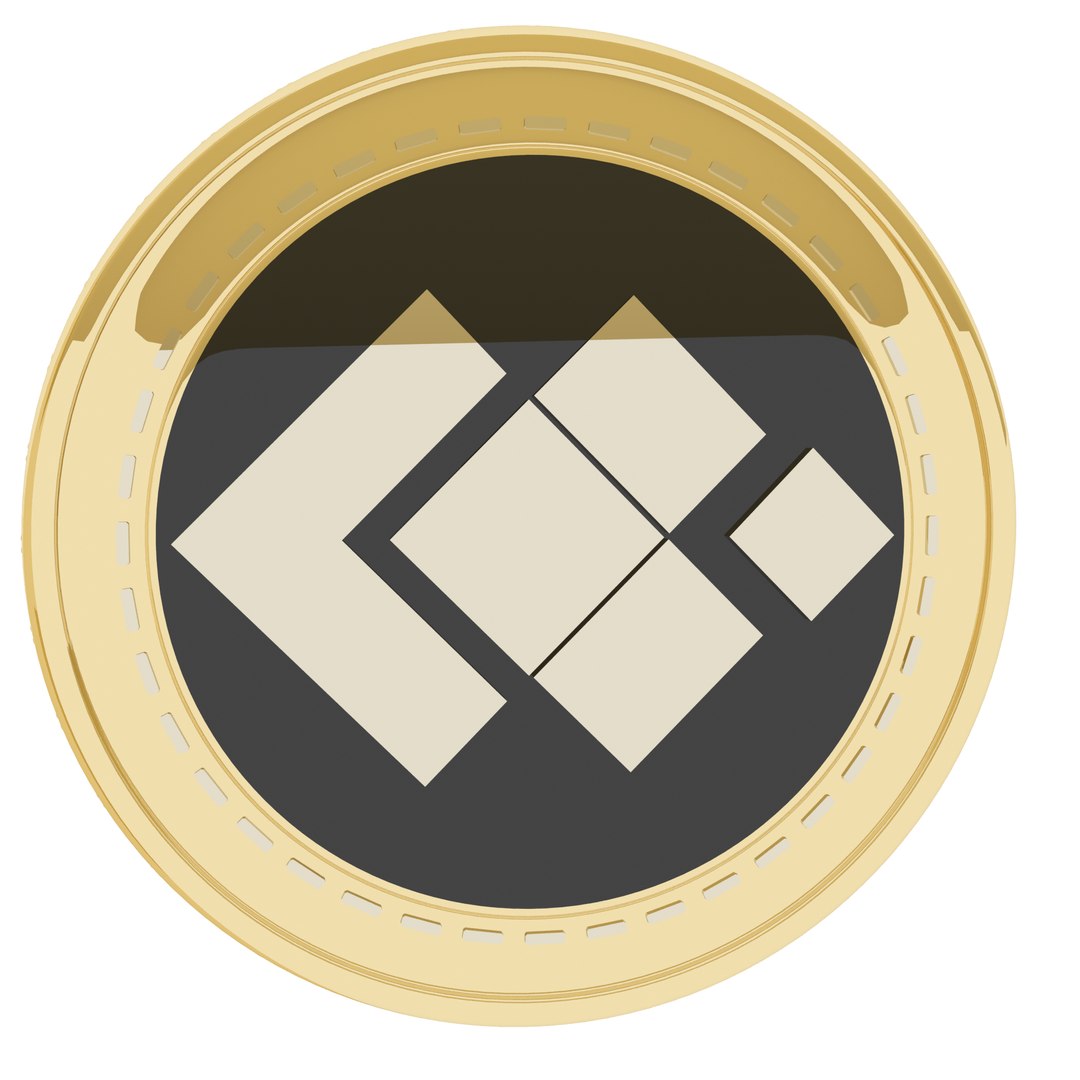 3D Blocktrade Cryptocurrency Gold Coin Model - TurboSquid 1783297