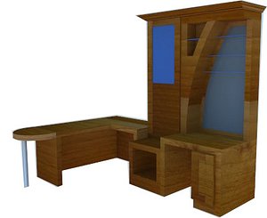 Modern Classic Study Desk