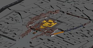 3D model The Jokhang