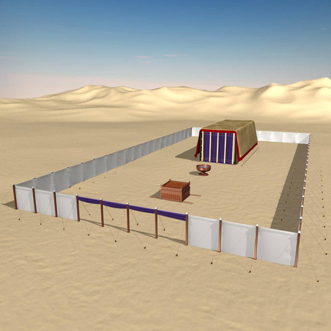 Tabernacle Ark Covenant 3d Max