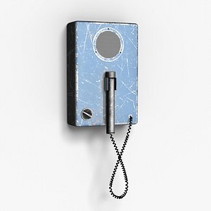 intercom 3d model