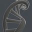 dna double helix 3D