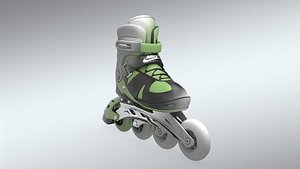 3D Skates Shoes 3D Model Lowpoly model
